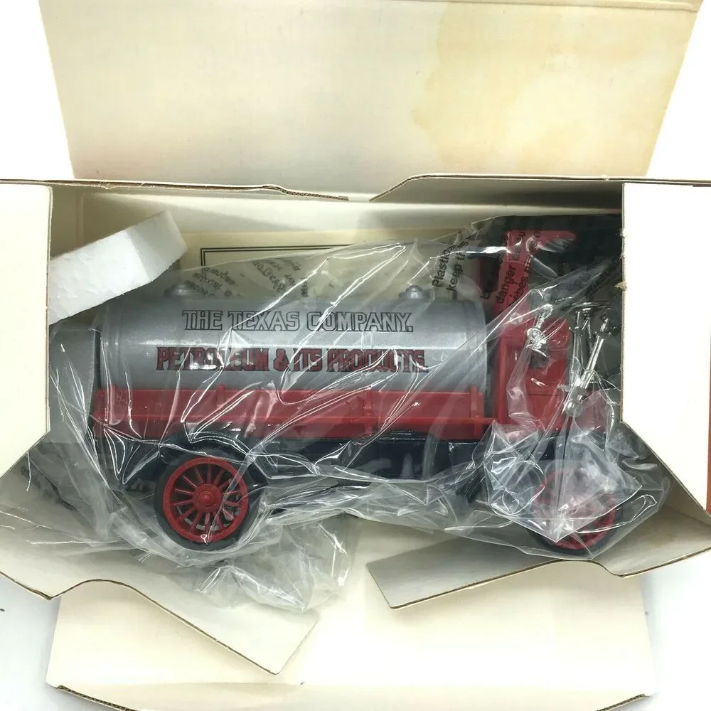 NEW Texaco 1910 Mack Tanker Truck Die Cast Bank VTG 1995 Collector's Series 12